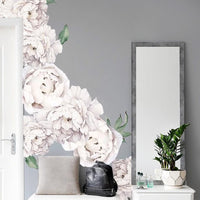 Peony Wallstickers- White