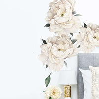Peony Wallstickers- White