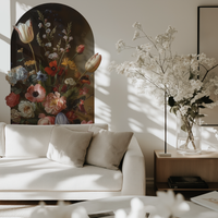 Vintage Flower Painting Arch