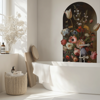 Vintage Flower Painting Arch