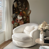 Vintage Flower Painting Arch