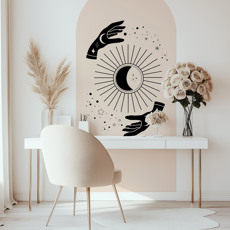 Esoteric Moon & Stars Arch
