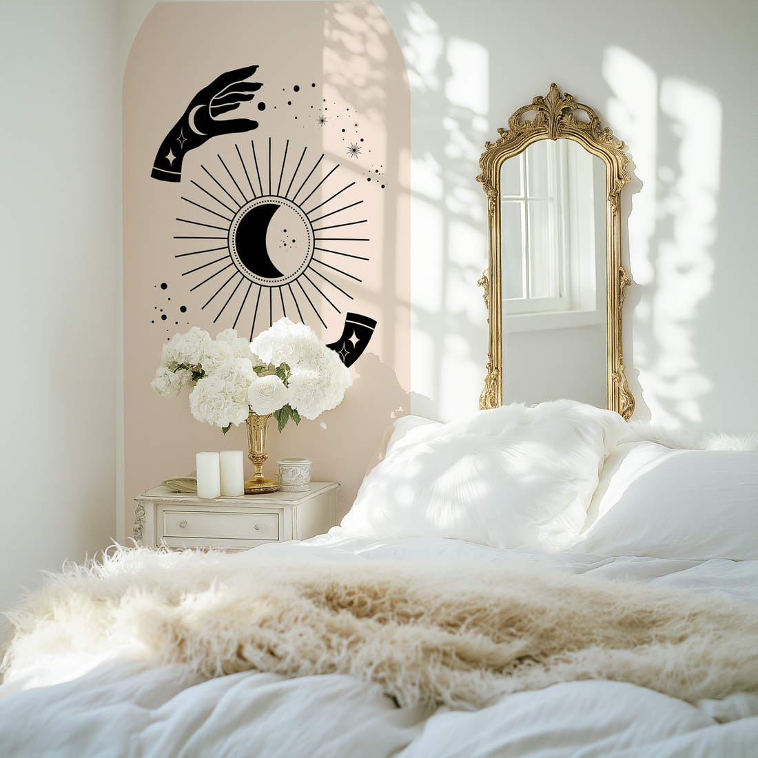Esoteric Moon & Stars Arch