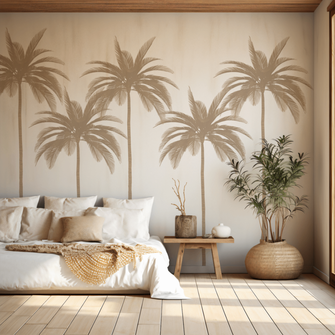 Beige Palm Tree