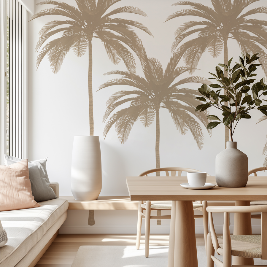 Beige Palm Tree