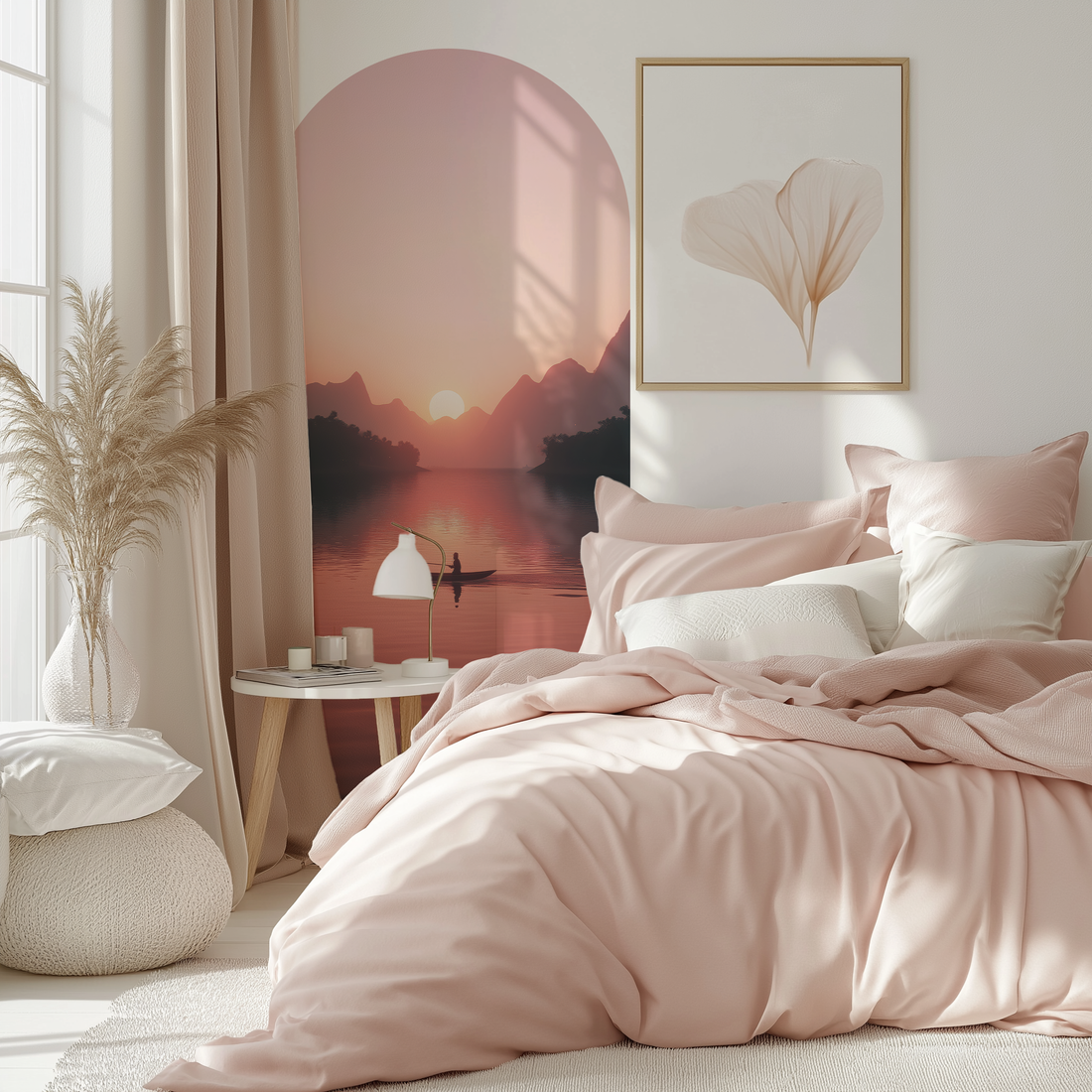 Pink Sunset Arch