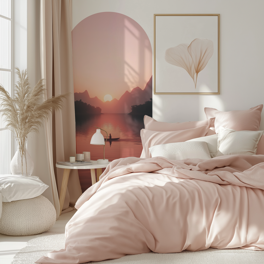 Pink Sunset Arch