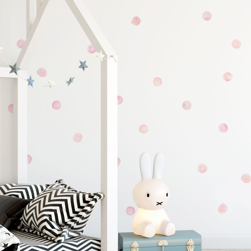 Watercolor dots