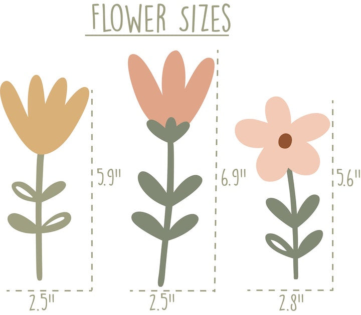 Boho Wild flowers